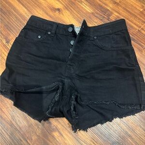 Roxy brand black shorts